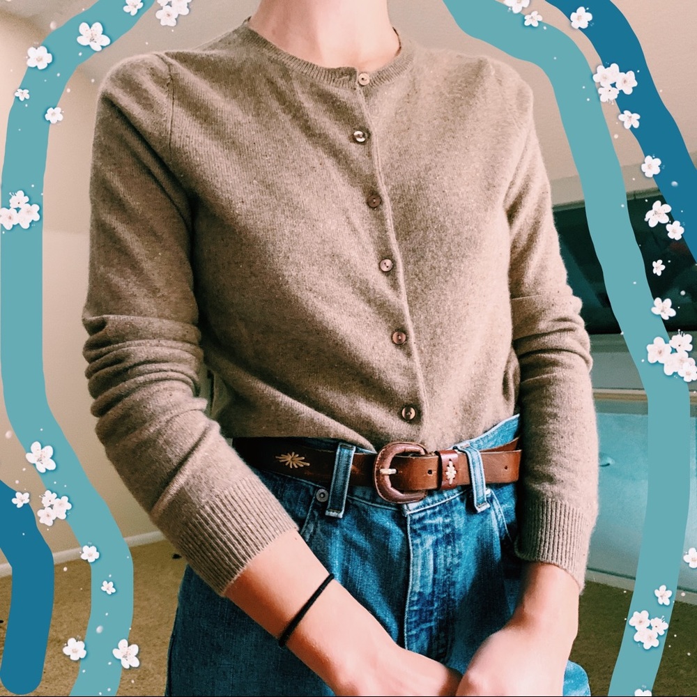 Cashmere sweater cardigan Alex Marie